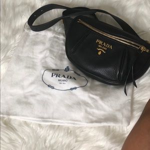 prada daino belt bag